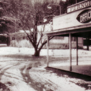 Snow on the Ground at Guerneville Ferngrove Hotel, Circa 1932