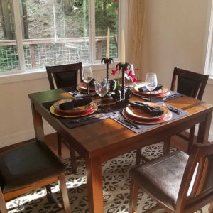 Staged Dining Room