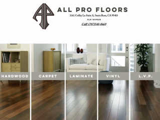 All Pro Floors Carpet Hardwood Laminate Vinyl L.V.P.