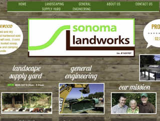 Sonoma Landworks Landscaping | Landscape Supply Yard | General Engineering